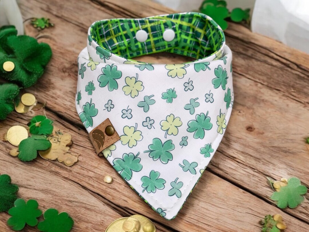 st patricks day bandana for dog