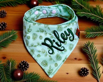 Fall Dog bandana fall bandana dog gift winter dog bandana Christmas  bandana new puppy gift fall dog gift thanksgiving dog scarf cat bandana