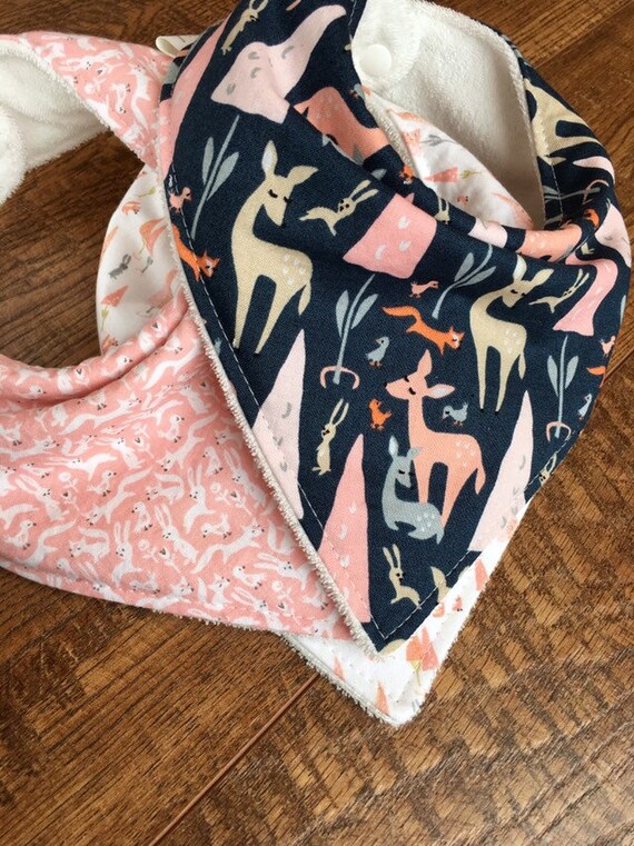 baby bandana bib girl