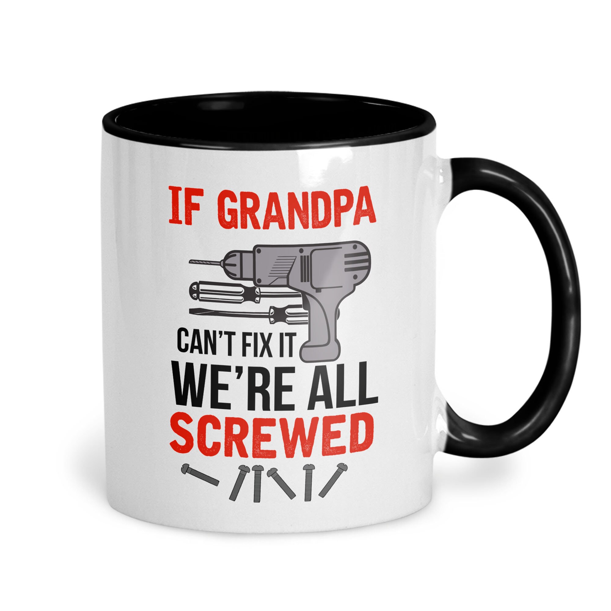 grandad christmas mug