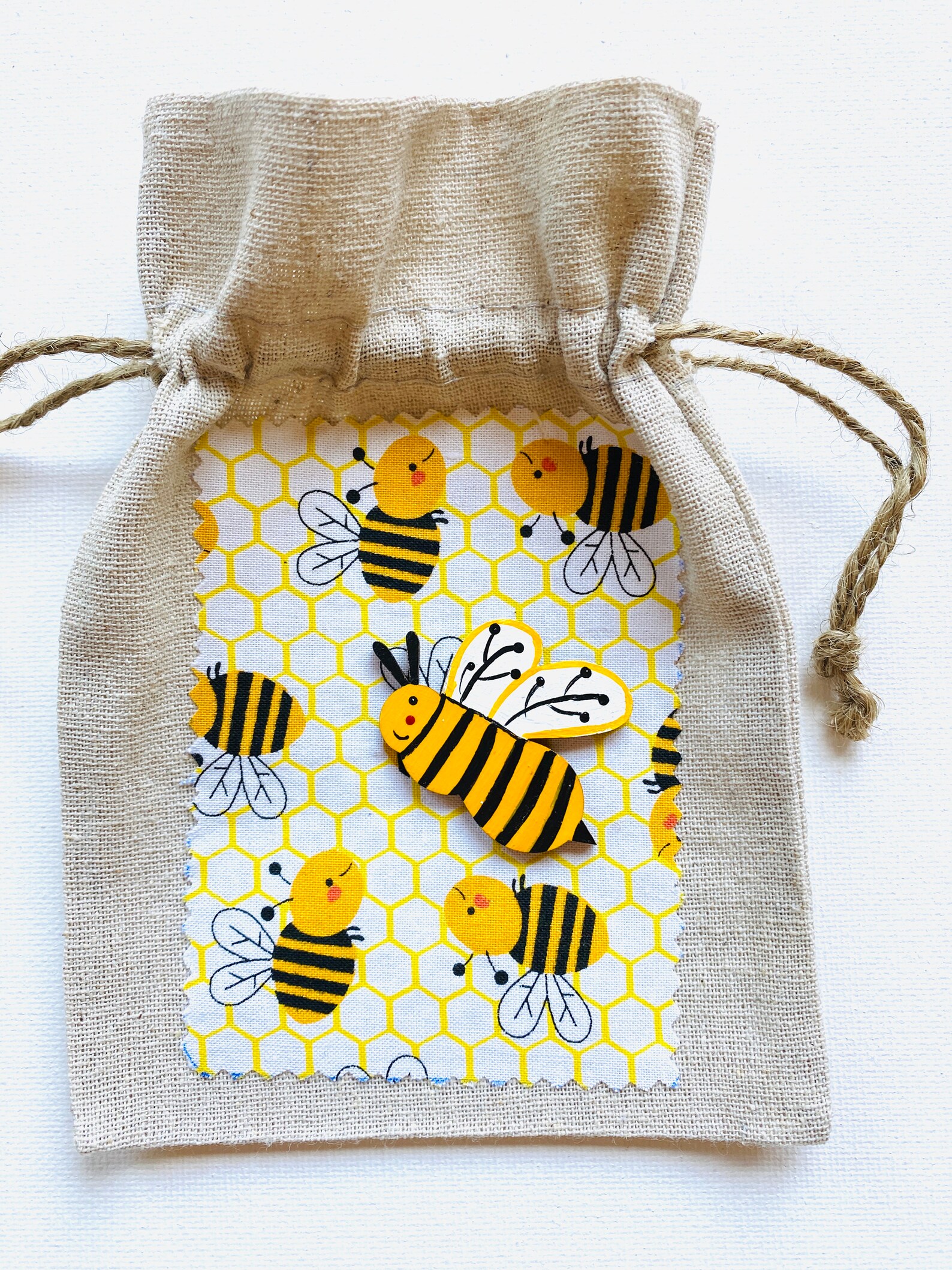 Reusable Bumble Bee Gift Card Bags Birthday Gifts Hostess Etsy