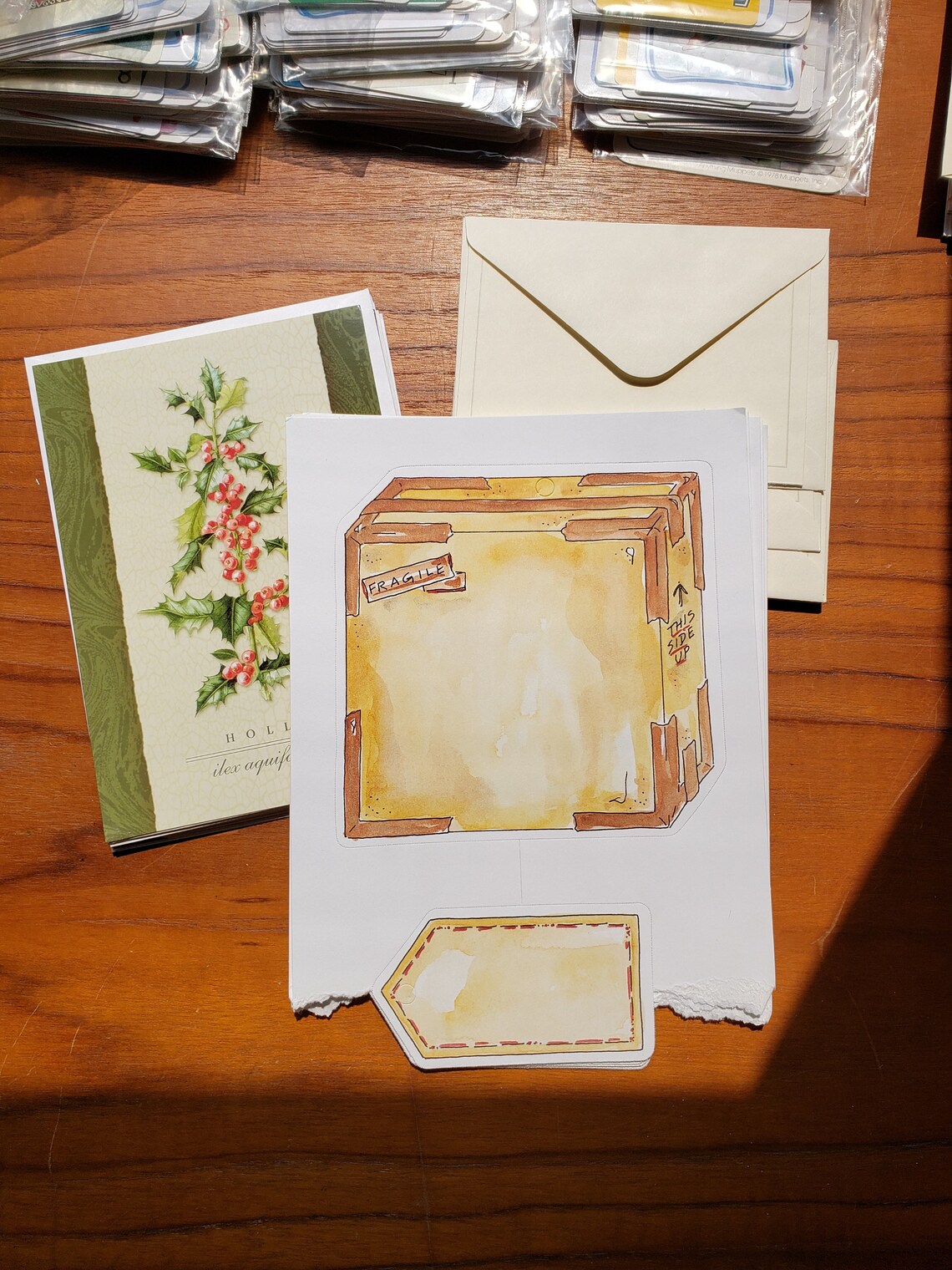 Junk Journal Greeting Card Assortment Set 10 pieces Mary Etsy