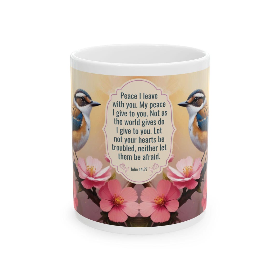 Christian Mugs Bible Verses 4 - Ceramic Mug 11oz, 15oz Religious Mugs ...
