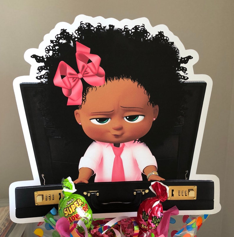 Black girl afro cake