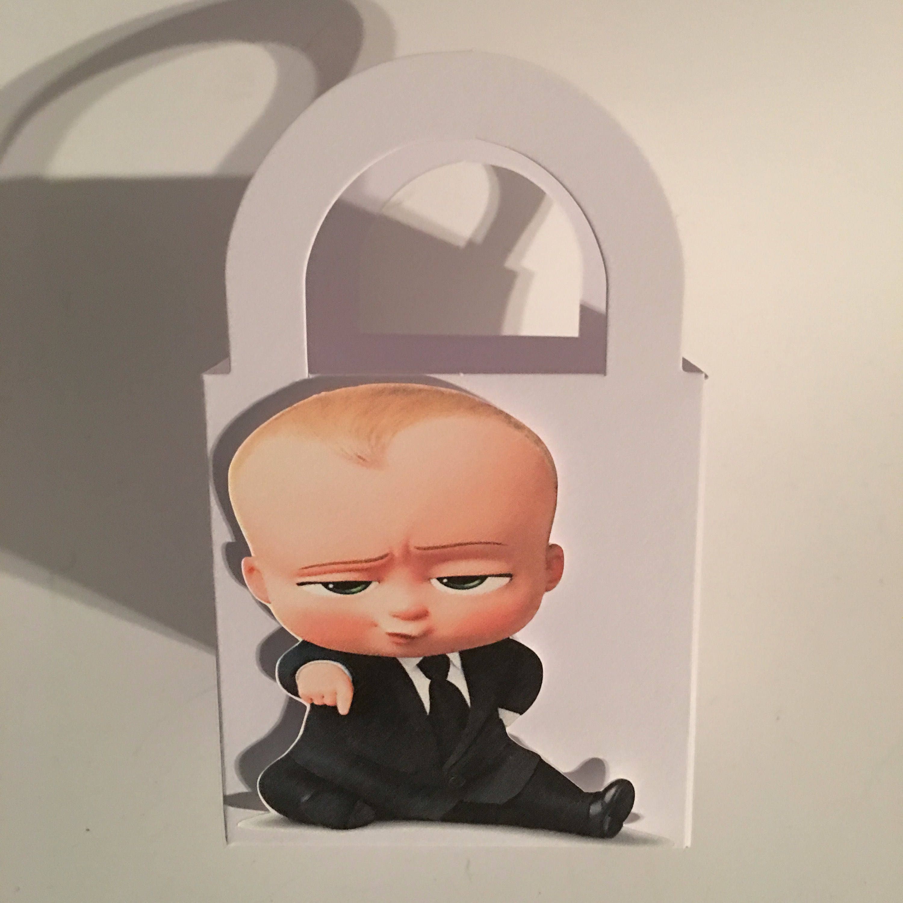 Boss Baby Birthday Party Favor Box Etsy
