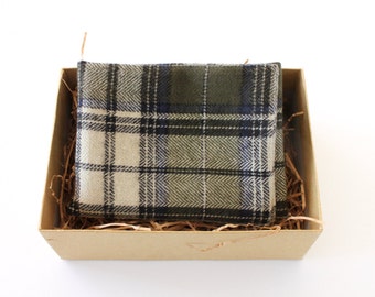 Handkerchief Plaid Traditional Navy Blue Tartan Pocket Square Check
