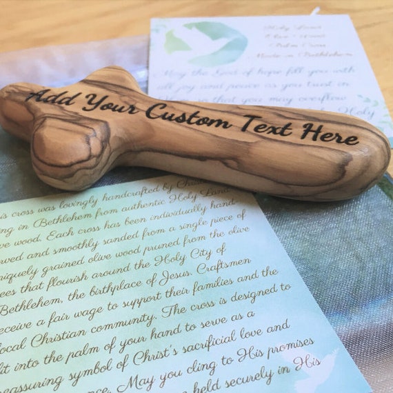 Holy Land Olive Wood Bracelet  Engraved Scripture & Custom Options -  Clothed with Truth