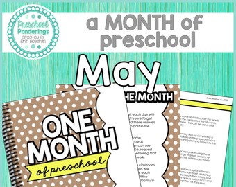 Pläne und Materialien für den Vorschul-Unterricht - May