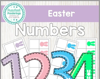 EasterNumbers - Preschool Math Numbers and Counting