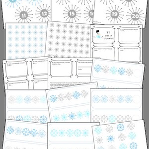 Winter - Preschool Math and Language Bundle - Etsy