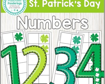 St. Patrick's Day - Preschool Math Numbers and Counting