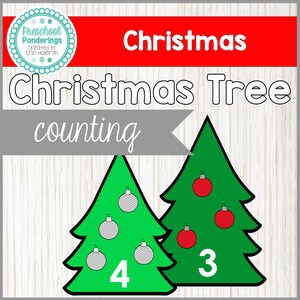 Printable Christmas Counting Activity