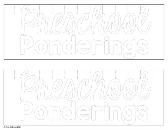 Graduation Cap Template - Preschool and Kindergarten