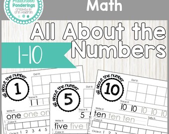 Numbers and Number Concepts 1-10