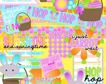 Easter Sunshine Clipart Bundle