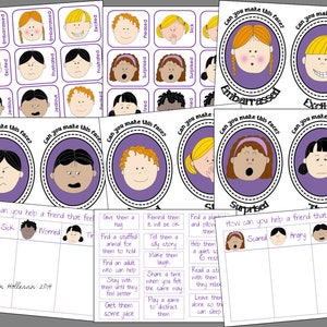 Printable Emotions and Feelings Activity Bundle - Etsy