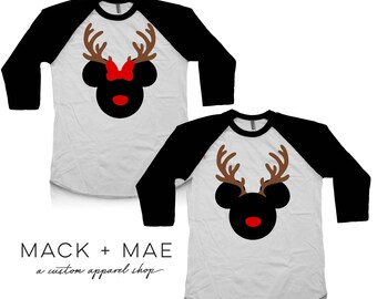 christmas disney shirts mickey or minnie rudolph family tees disney world shirts disney christmas party - Disney Christmas Shirts christmas disney shirts mickey or minnie rudolph family tees disney world shirts disney christmas party - Disney Christmas Shirts