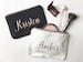 Personalized Makeup Bag, Bridesmaids Gift, Custom Cosmetic Bag, Rose Gold, Gifts for Her, Bridal Party Presents, Customizable 