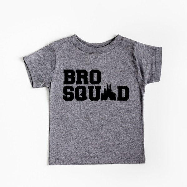 Disney Inspired BRO SQUAD - Boys Triblend T Shirt