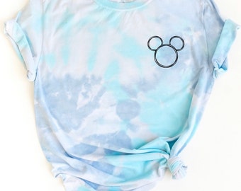 DISNEY Inspired MICKEY Tie Dye UNISEX T Shirt, Matching Disney Tee Shirt