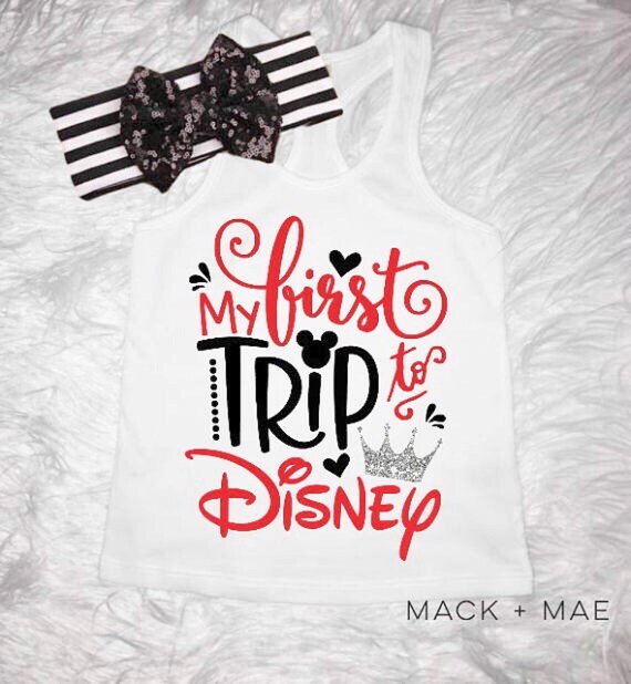 first trip to disney world shirt