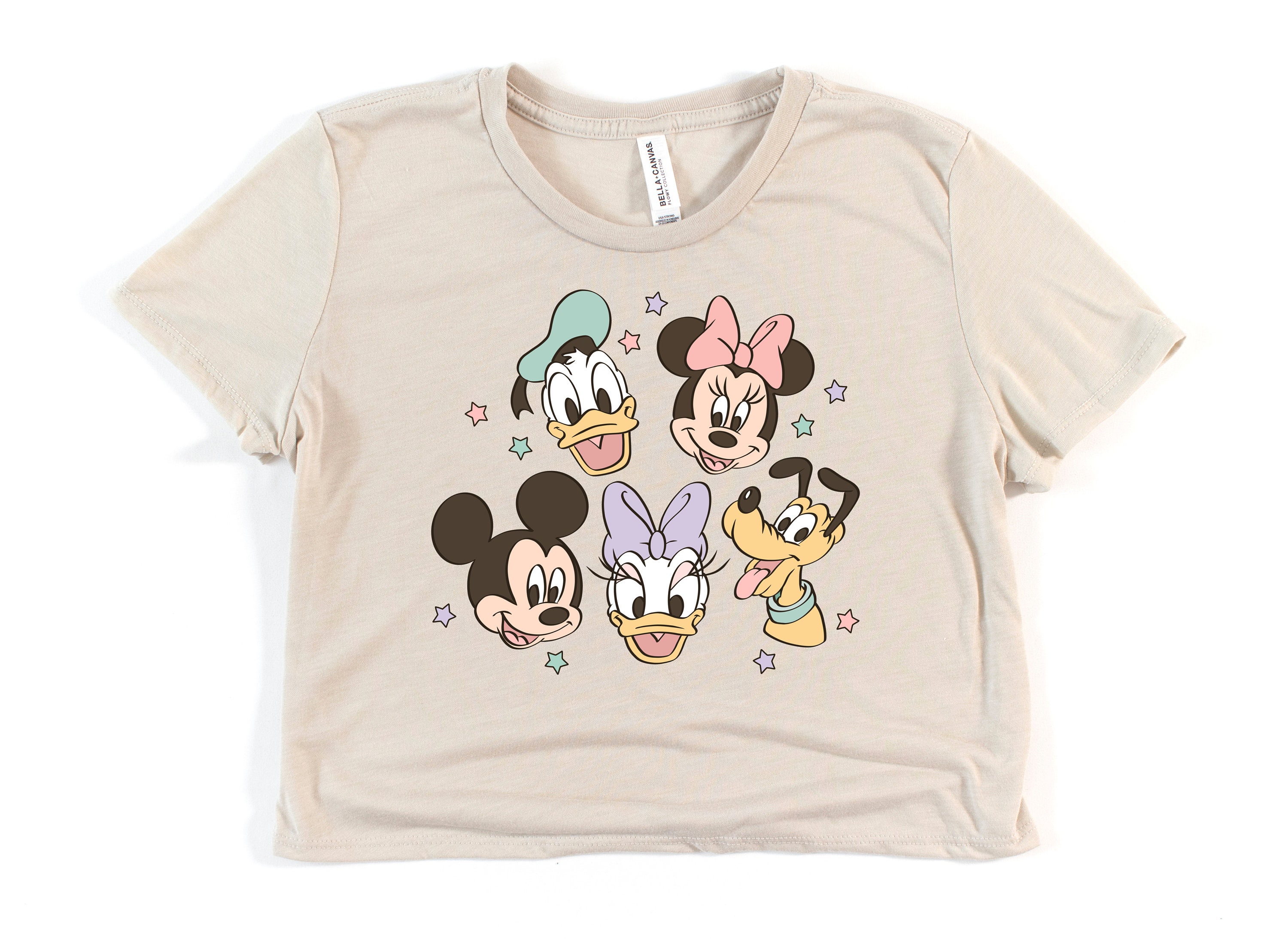 Couples Tee Crop Tank Top Disney Shirts Mickey Minnie - Shibtee Clothing