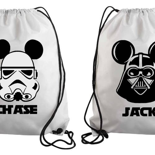 Star Wars Inspired Drawstring Bag Disney World Land - Etsy