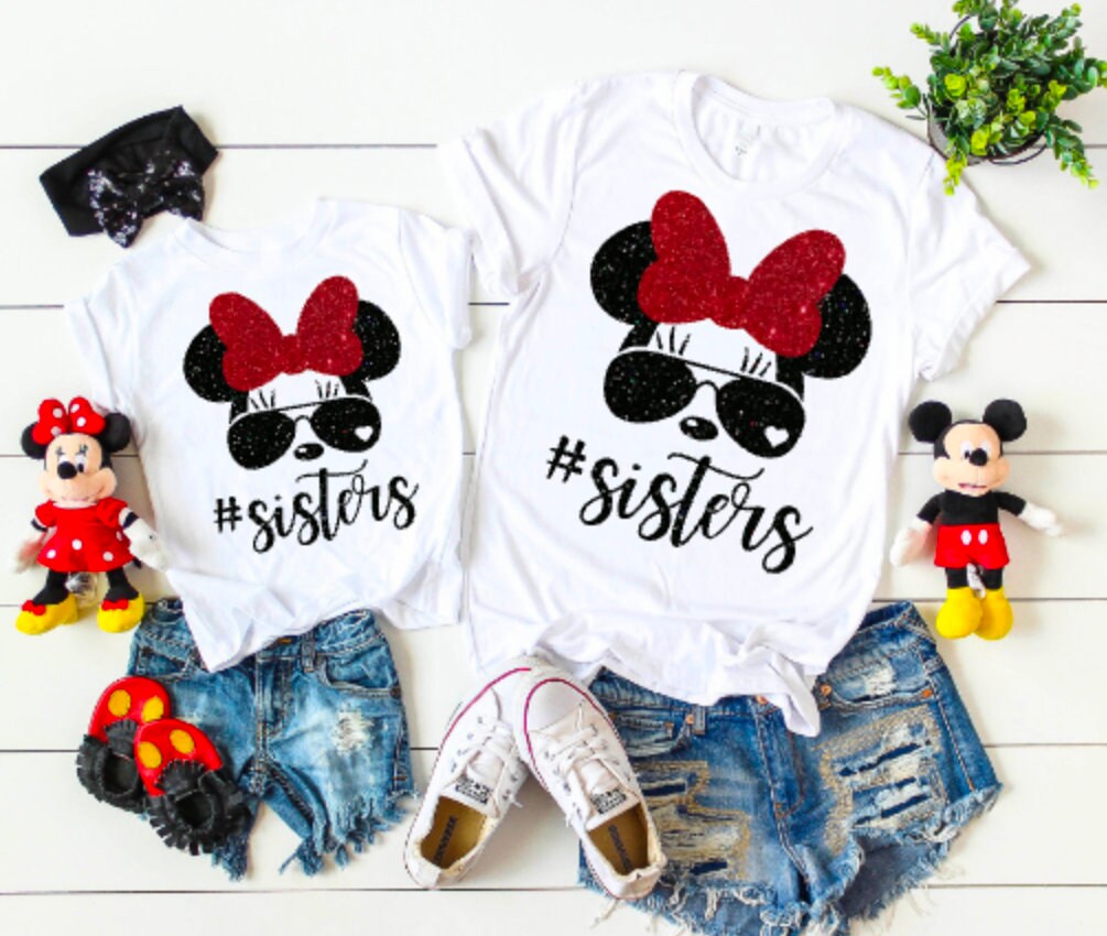 Disney Inspired Shirt SISTERS MINI 