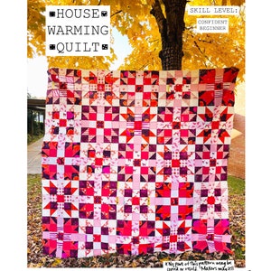 Housewarming Quilt Pattern - PDF Download TheMakingsOfJoy