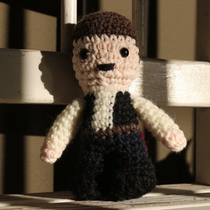 Star Wars Han Solo Amigurumi,  hand crocheted