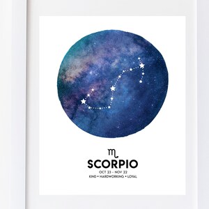 Scorpio Art Print image 1