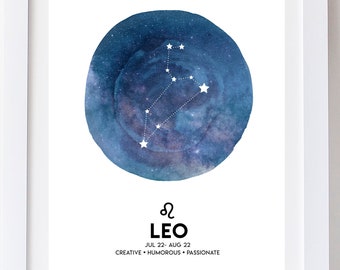 Leo Art Print