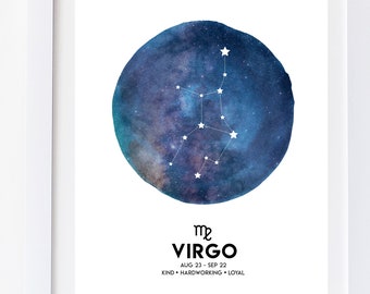 Virgo Art Print