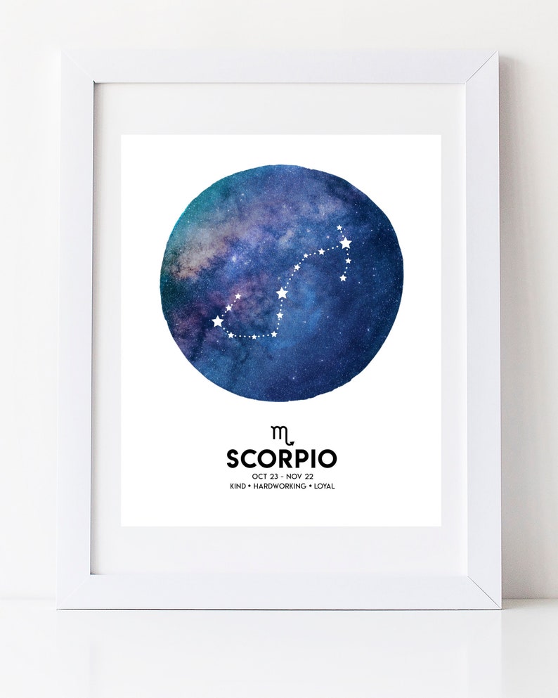 Scorpio Art Print image 1