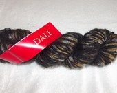 Black Dali Yarn, Black and Gold Mohair Yarn, Wool Yarn Blend, Dali  Yarn, Mohair Yarn, Black Mohair Yarn, Black Nylon Blend Yarn