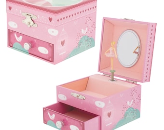 personalised childrens musical jewellery box