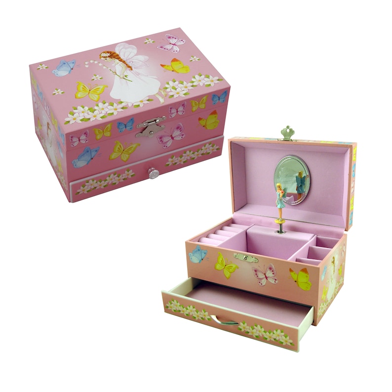 Children's Jewellery Boxes Personalised Butterfly Kids Etsy