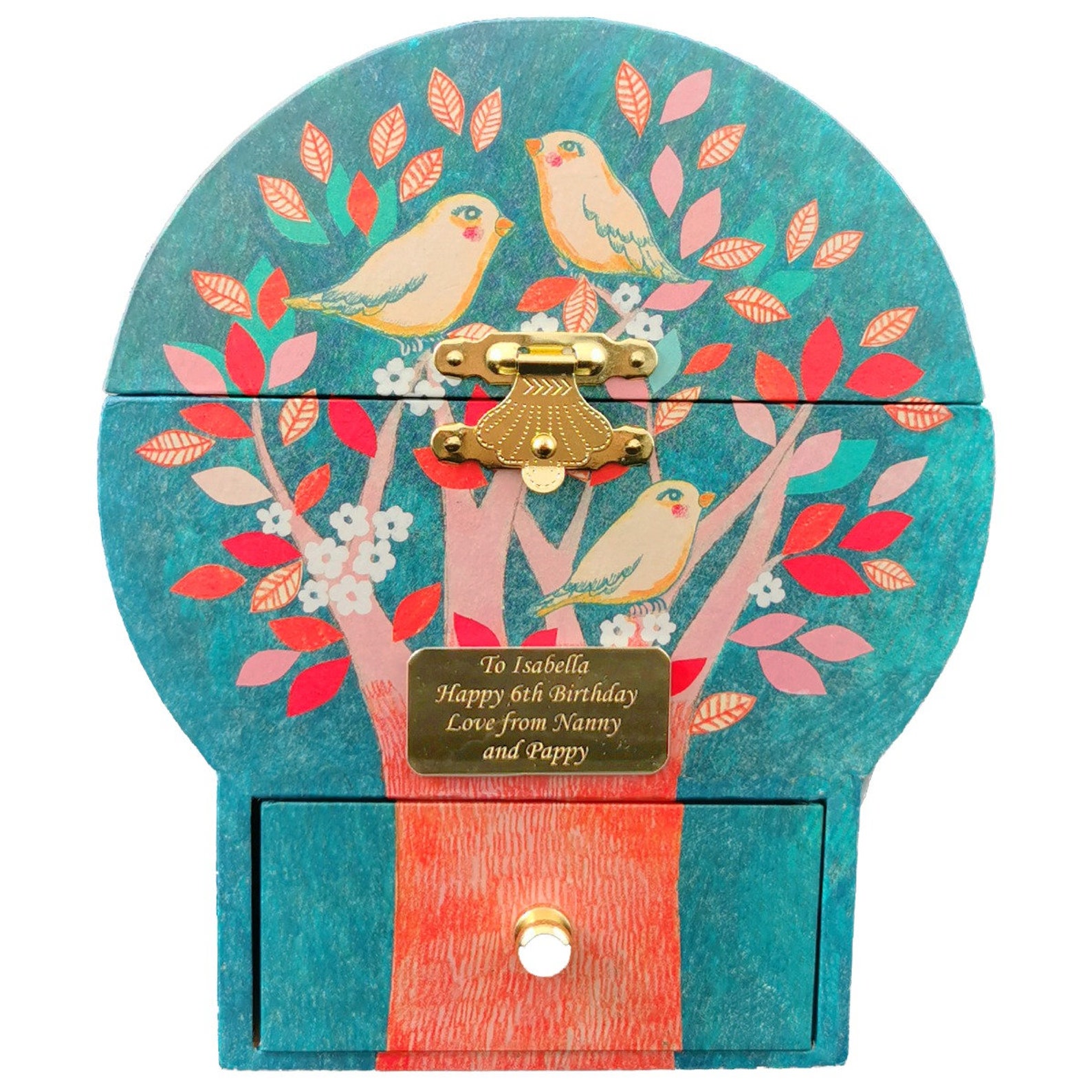 Personalised Children's Musical Jewellery Box the Poetic Etsy UK