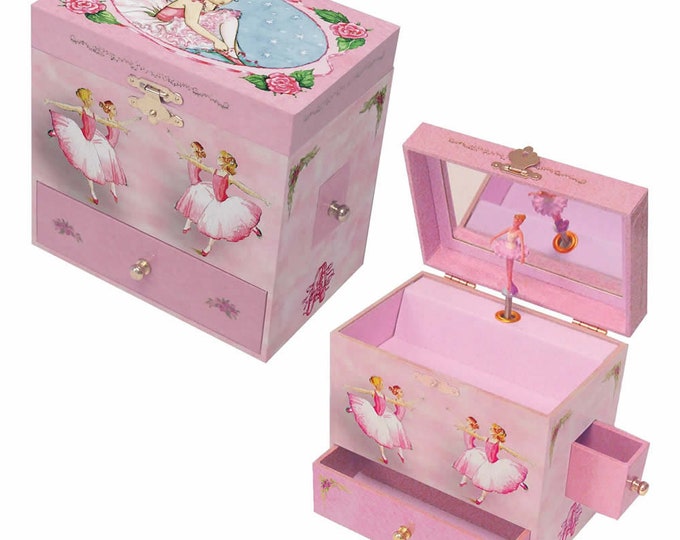 Personalised Children's Musical Jewellery Boxes Ballerina Kids
