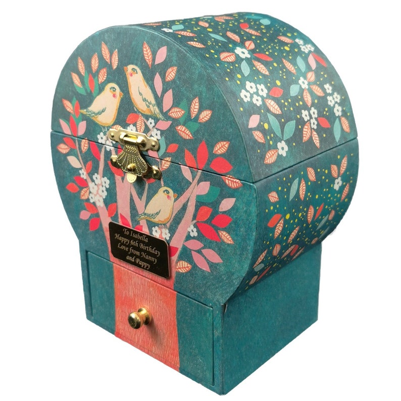 Personalised Children's Musical Jewellery Box the Poetic Etsy UK