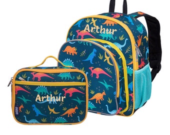 personalised backpack and lunchbox