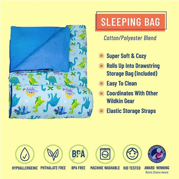 Children s Dinosaur Indoor Sleeping Bag Children s Dinosaur