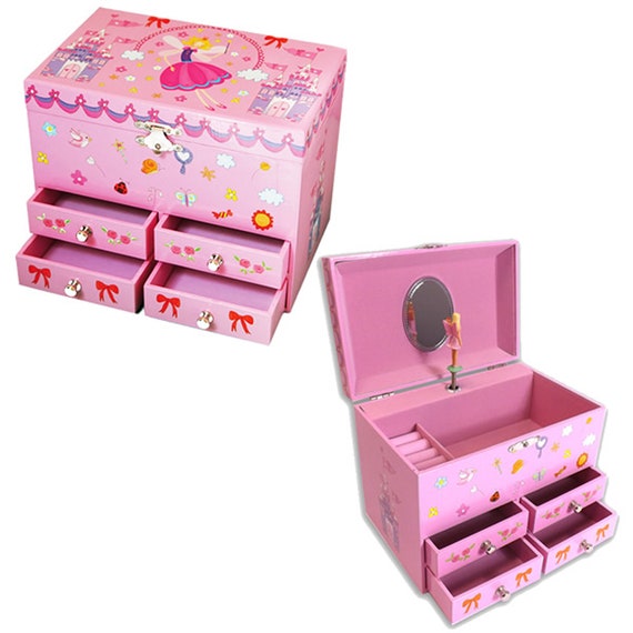 personalised childrens musical jewellery box