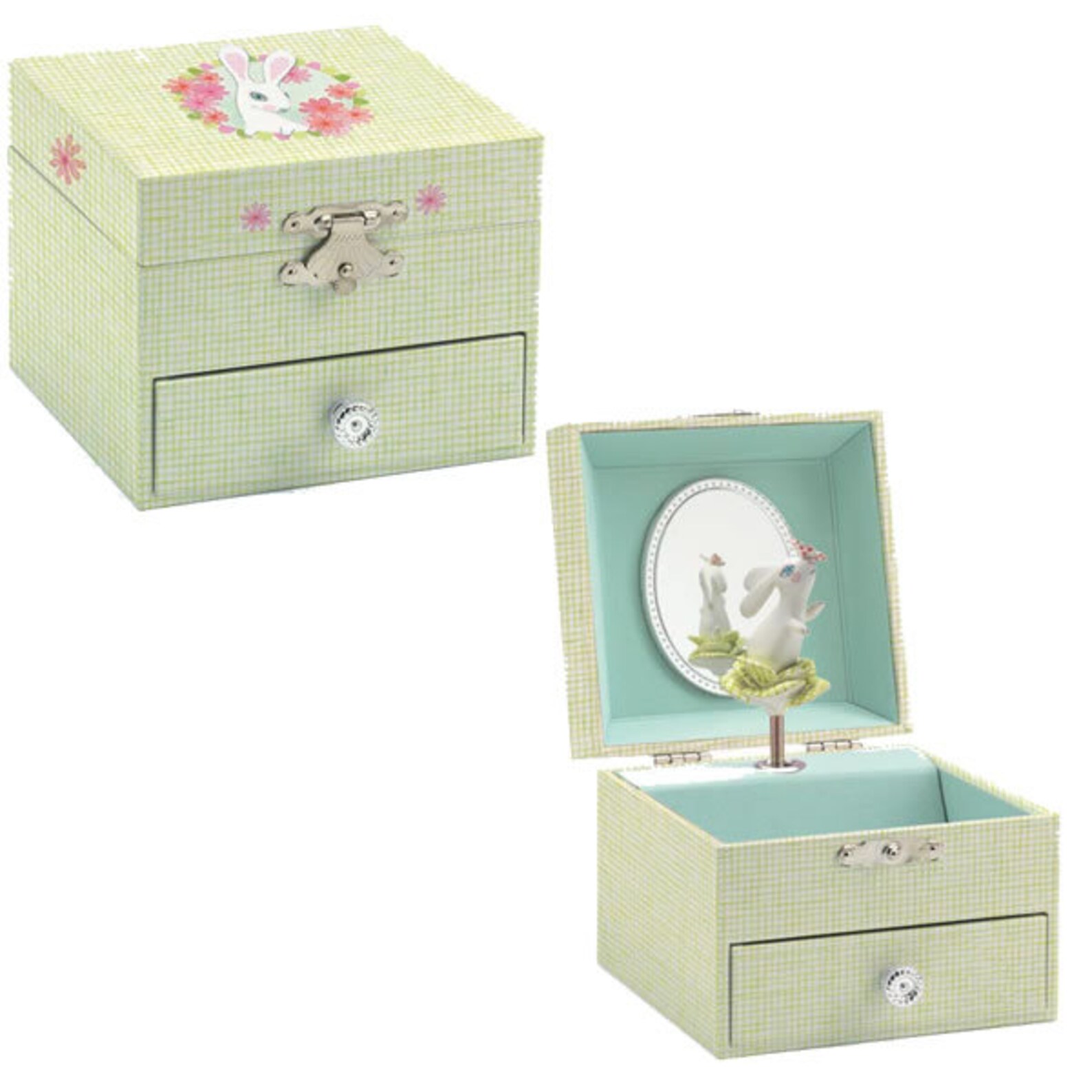 Musical Children's Jewellery Box Little Rabbit Kids Etsy UK