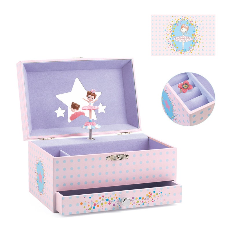 Personalised Ballerina Musical Jewellery Box Personalised Etsy UK