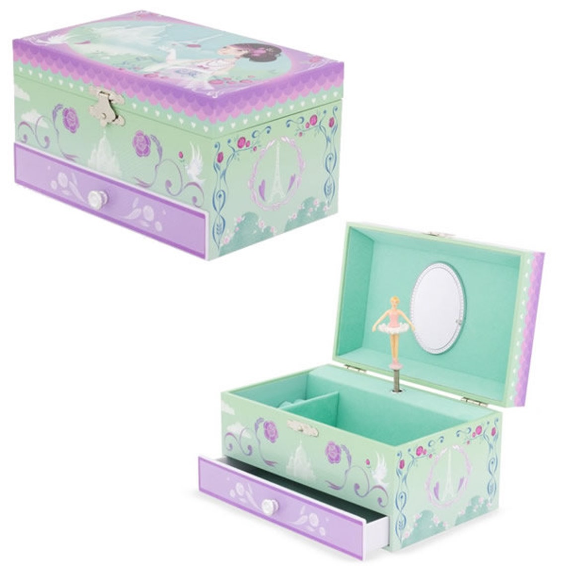 Personalised Children's Musical Jewellery Boxes Paris In Etsy