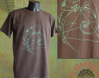Men&#39;s Chameleon Silkscreen T-Shirt Summer22 collection