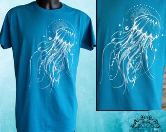 T-Shirt Homme Sérigraphie Jellyfish collection Summer22