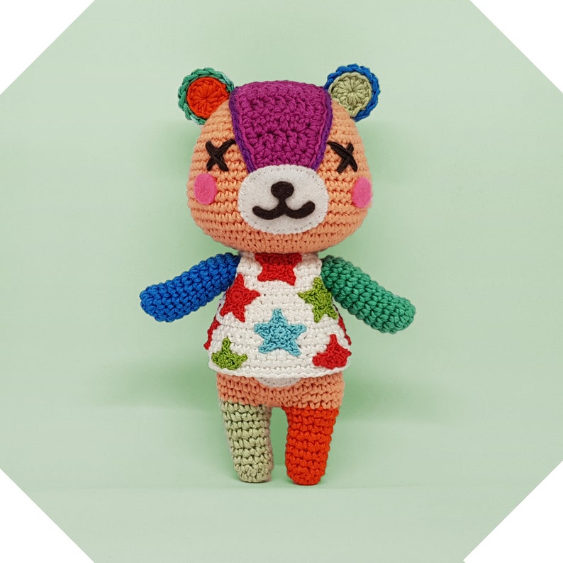 Download Pattern: Amigurumi Teddy Bear Crochet Plush Stitches PDF image 4