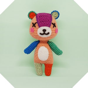 Download Pattern: Amigurumi Teddy Bear Crochet Plush Stitches PDF image 2